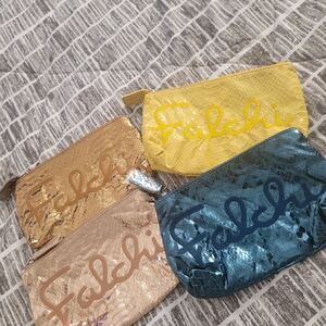 Falchi‎ Snakeskin Pattern Pouches Set